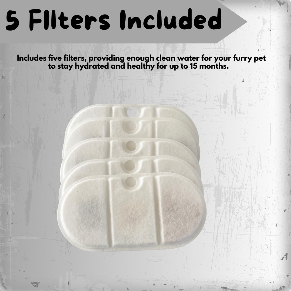 H&A PETCARE® Pet Water Fountain Advanced 2.1L BPA-Free, Cat Water Fountain For Drinking With 5 Filters, Whisper Quiet Water Fountain Cat Bowl, Visible Water Level, And Dual Flow Modes.