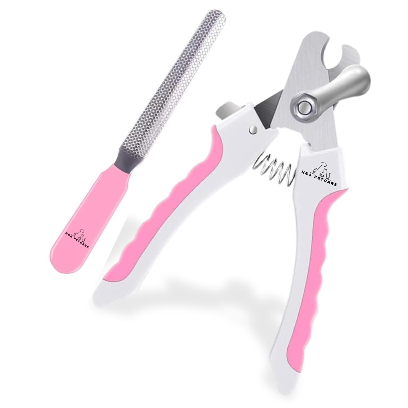 H&A PETCARE Dogs and Cats Nail Clipper and File, For All Breeds and Size Animals, Professional Easy To Use, Compact and Easy To Store.