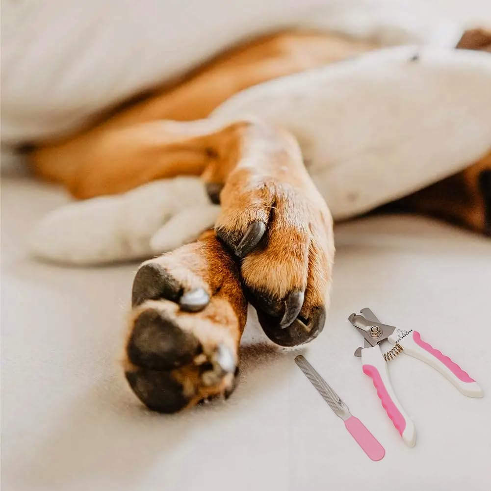H&A PETCARE Dogs and Cats Nail Clipper and File, For All Breeds and Size Animals, Professional Easy To Use, Compact and Easy To Store.