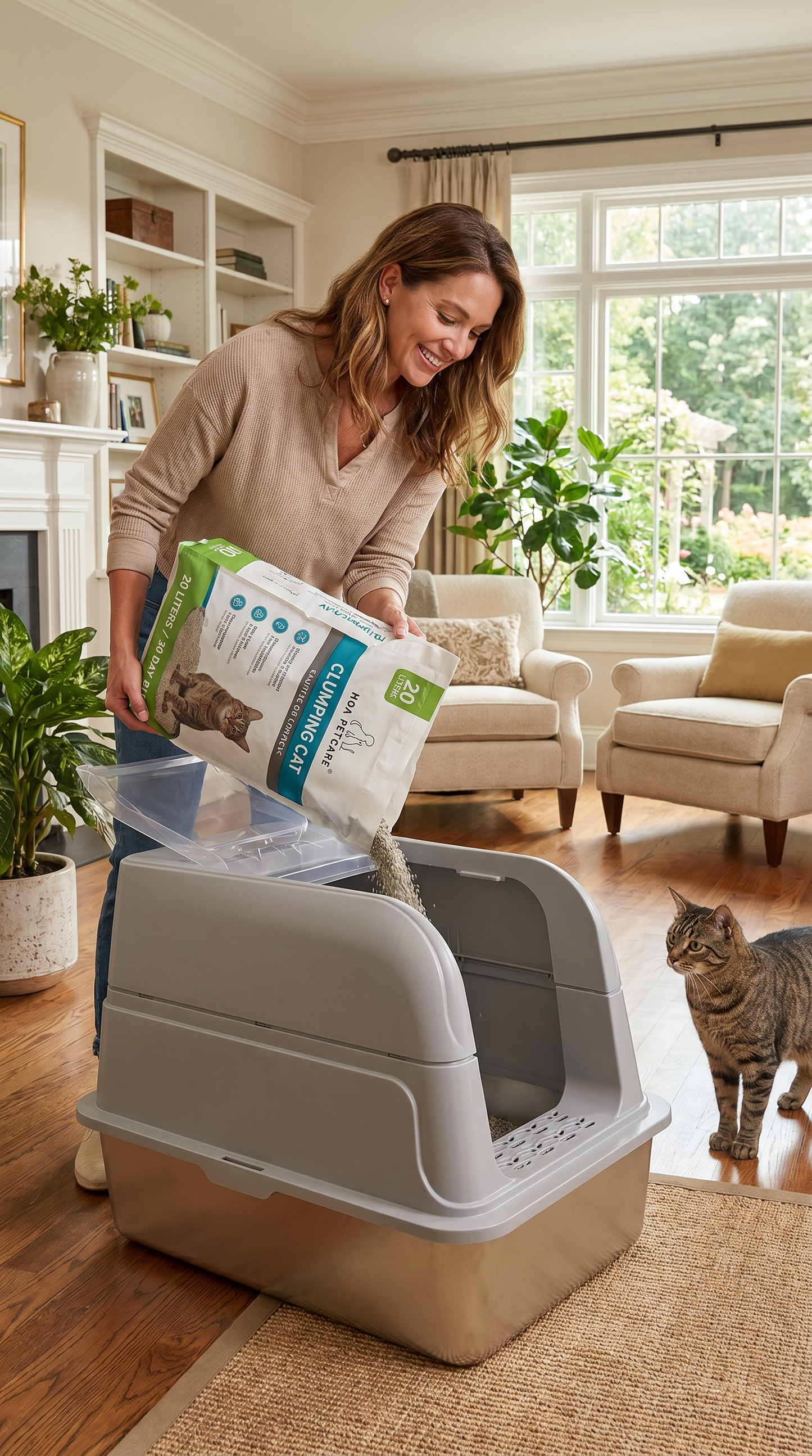 Stainless Steel Cat Litter Tray