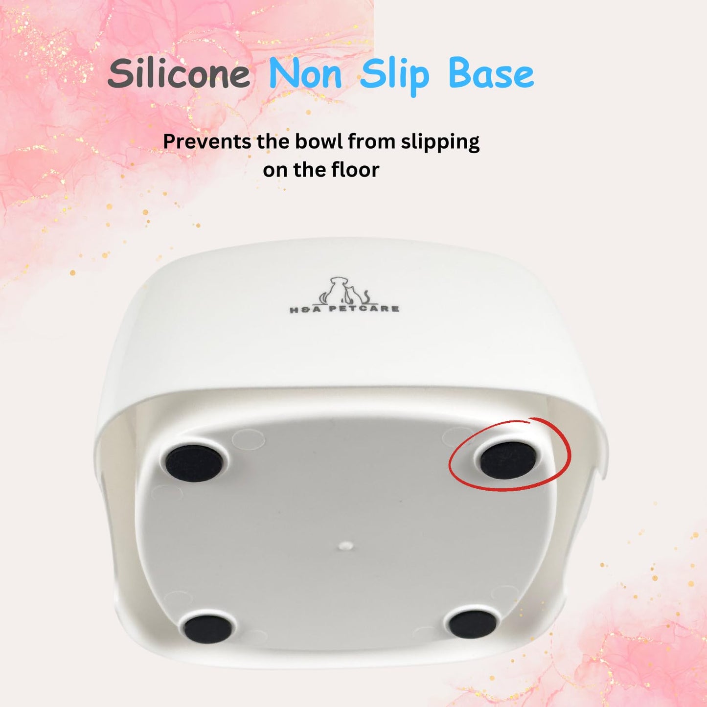 H&A PETCARE Ant Spill Dog Bowl