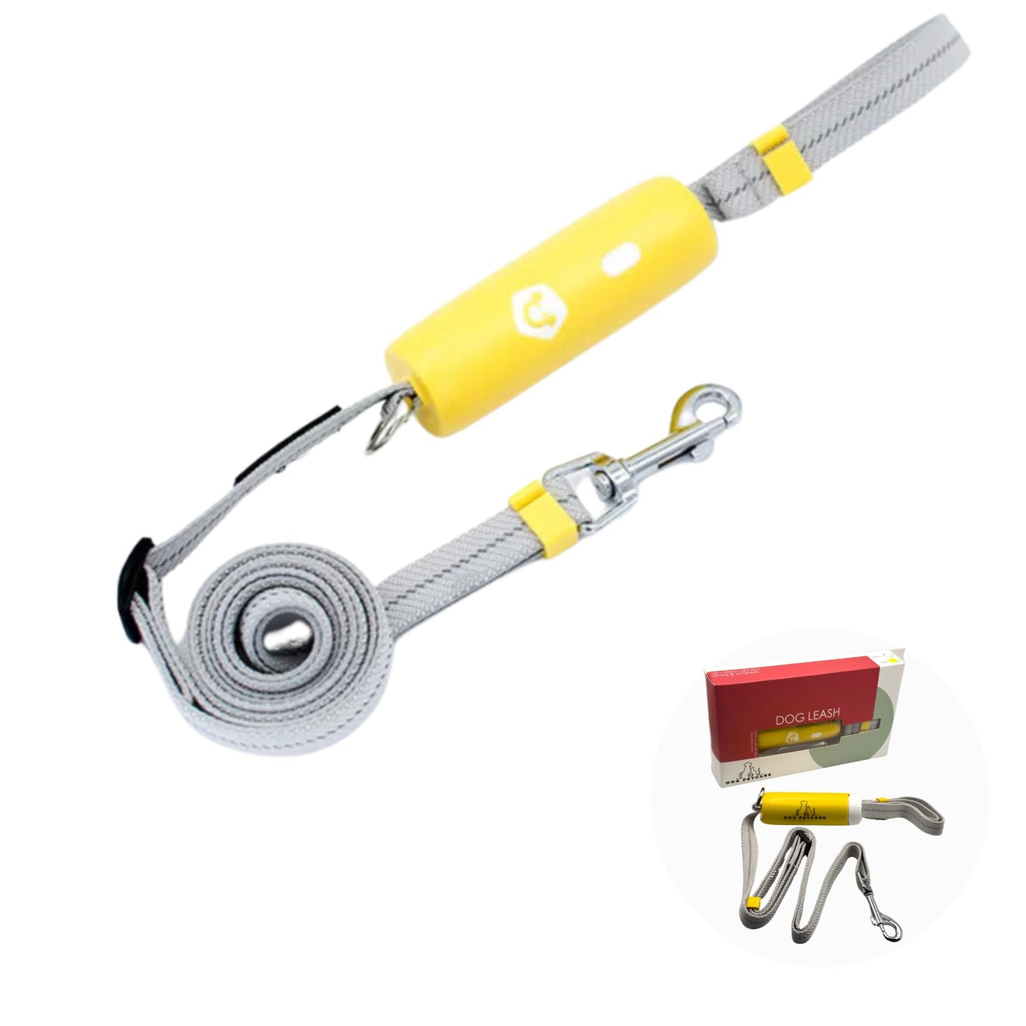 H&A Petcare Dog Leads For Small And Medium Dogs, Short Dog Lead For Puppy, 6ft Chew Proof Dog Lead, Anti-Lost Dog Leashes